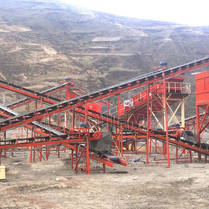 Nóng Bán 300-350 TPH Cát Sỏi Dây Chuyền Sản Xuất với Vành Đai Băng Tải và Máy Nghiền Hàm - Product Image 2