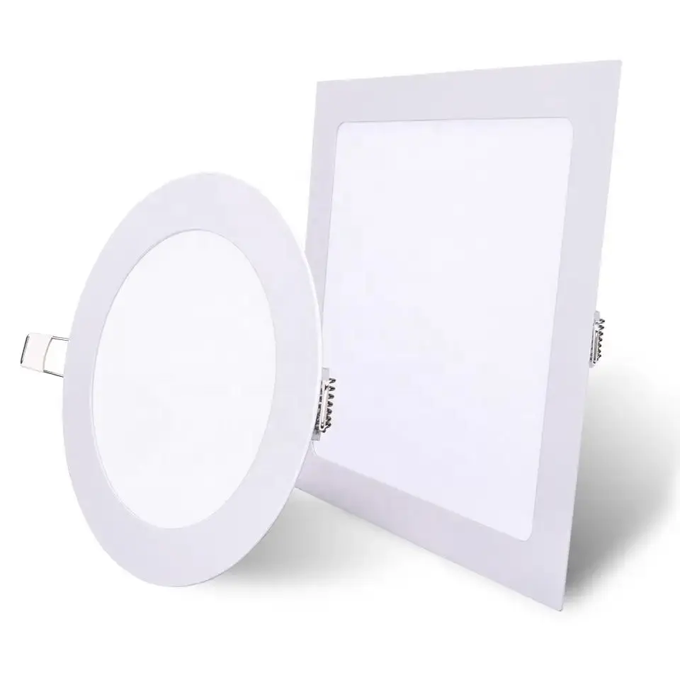 Hot Selling Einbau Runde Ultra Slim LED Panel Leuchten Decke 36W 42W 48W LED Light Panel 600x600MM