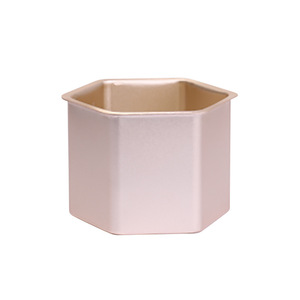 Aluminum Hexagonal Tea Can <b>Small</b> Portable <b>Container</b> For Loose Leaf Tea Food Grade Matte Finish - Product Image 4