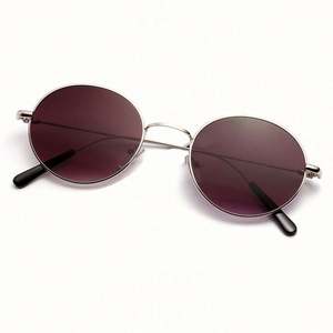 Lunettes de soleil vintage tendance 2019 pour hommes, monture en alliage, verres dégradés, protection UV400, lunettes rondes pour femmes - Product Image 4