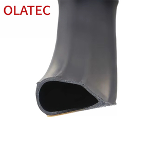 Joint d'étanchéité en silicone durable de 1/4 ou 1/2 pouce pour portes, résistant au fumée et au feu, pour usage domestique, hôtelier et en appartement - Product Image 1