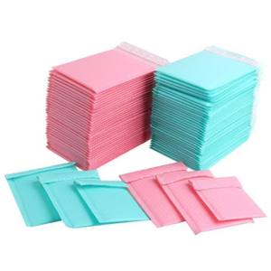 Enveloppe de courrier à bulles, emballage plastique, rose, <span class=keywords><strong>bleu</strong></span> et <span class=keywords><strong>noir</strong></span>, 50 pièces, sac de livraison, boîte - Product Image 5