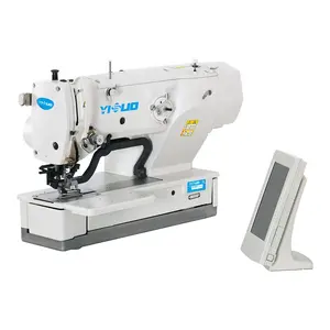 YS-1790S Industrial Computer Controlled Lockstitch Straight Button Holing Sewing Machine Easy To Operate