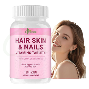 Tabletas Multivitamínicas para Piel, <span class=keywords><strong>Cabello</strong></span> <span class=keywords><strong>y</strong></span> <span class=keywords><strong>Uñas</strong></span> China-Herb OEM, Suplemento de Belleza Natural, Colágeno, <span class=keywords><strong>Vitaminas</strong></span> para Piel, <span class=keywords><strong>Cabello</strong></span> <span class=keywords><strong>y</strong></span> <span class=keywords><strong>Uñas</strong></span> - Product Image 3