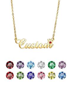 Personalized <strong>Names</strong> 18k Gold Plated Stainless Steel Necklace Personalized <strong>Name</strong> Necklace for Women Custom Letter Necklace - Product Image 4