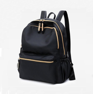 La flor de las mujeres bolsas para la escuela adolescente chicas diseñador de las mujeres, mochila mujer viajar en negro - Product Image 5