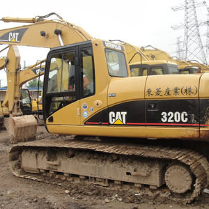 Equipo pesado Excavadora hidráulica Usada Caterpillar CAT 320CL 320 Excavadora anfibia Mejor condición Rendimiento - Product Image 1