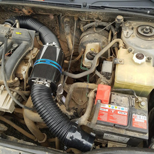 Carbon Fiber Intake Air Filter Box 240Mm For <b>Car</b> Upgrade With <b>Clips</b> - Product Image 2