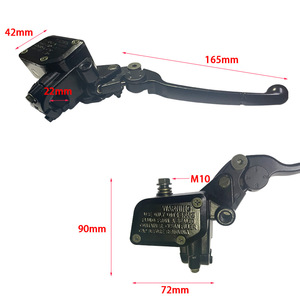 Levier de frein de moto Mochi pour Huanglong Arsen, pompe de frein avant hydraulique de 22mm, côté droit - Product Image 4