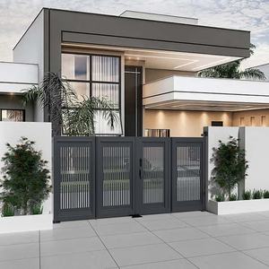 <span class=keywords><strong>Portail</strong></span> en fer forgé de luxe, <span class=keywords><strong>coulissant</strong></span> automatique, entrée de villa, design moderne, sécurité - Product Image 2