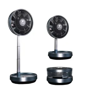 Oscillating Foldaway Smart Circulator Fan For Travel Outdoor Home With Remote Control