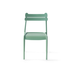 Silla Infantil Apilable de Aluminio Verde Shan Chen QY-A005 - Diseño Minimalista Plegable Ecológico Sin Respaldo Seguro y Duradero - Product Image 4