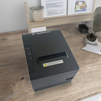 Mesin POS penerima Printer termal 80mm USB untuk ritel dan restoran, belanja Online