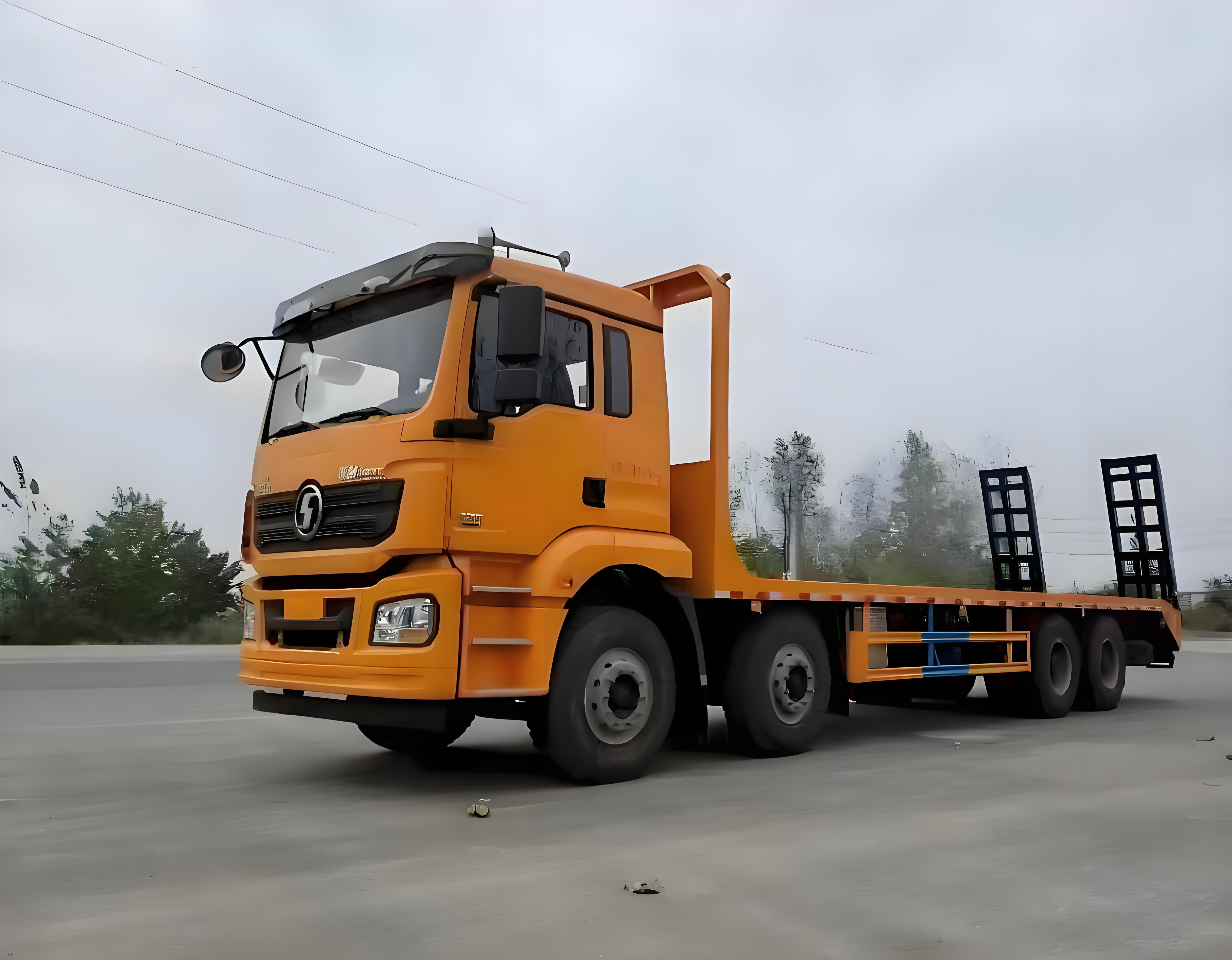 Shacman Euro VI 400hp 8x4, транспортный грузовик для инженерного оборудования и строительных материалов, коммерческие Грузовые прицепы