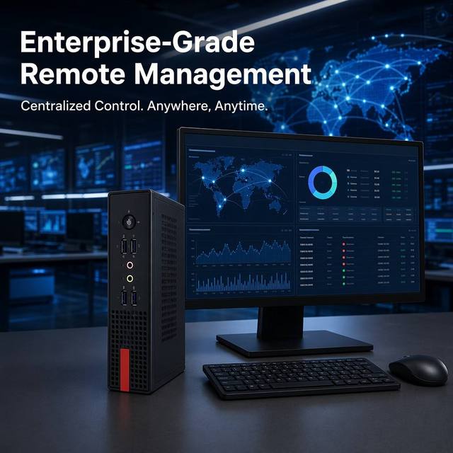 Intel Core i5 i7 12th 13th Gen Mini PC Small Form Factor PC 4K Dual Display Desktop for School Education Thin Client Government