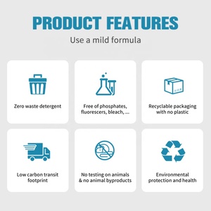 Flypowers Super Concentrated Plant Extract Laundry <strong>Detergent</strong> Scented Bio Dissolve Eco Friendly Laundry <strong>Detergent</strong> Sheets - Product Image 3