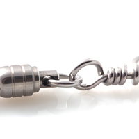 Bearing Swivel + Competition Pin Figure-Eight Swivel + Swivel Hook Aksesoris Pancing Konektor Perlengkapan Model WLL