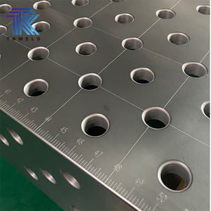 TKweld Fabrication professionnelle Plateforme en acier 3D 2000*1000*200mm <span class=keywords><strong>Table</strong></span> de soudage en fonte certifiée CE Stations de soudage - Product Image 5