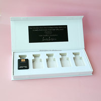 Set kotak kemasan hadiah botol parfum kustom kosong kualitas tinggi