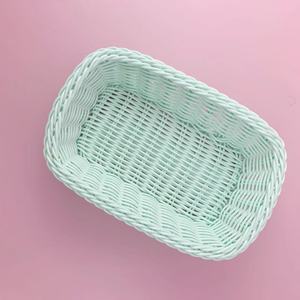 Nhà máy nóng bán tất cả các loại màu sắc đẹp tay dệt đồ lặt vặt lưu trữ giỏ - Product Image 1