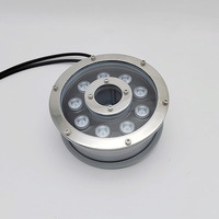Luces LED Sumergibles RGB para Estanques, AC12V IP68, Impermeables, de Aluminio, Alto CRI 95, Automáticas, con Control DMX512