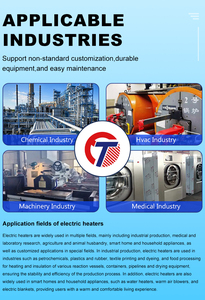 Custom <b>Industrial</b> Stainless Steel 380V Pipeline <b>Heater</b> High Heat Exchange Efficiency Low Thermal Resistance for <b>Industrial</b> Resis - Product Image 6