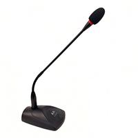 Microphone à condensateur professionnel à col de cygne supercardioïde pour conférences et salles de réunion