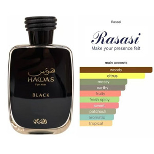 Venta al por Mayor Aceites de <span class=keywords><strong>Perfume</strong></span> para Hombre RASASI Hawas <span class=keywords><strong>Ice</strong></span> Black de Alta Calidad de Dubái Aroma Floral Fresco y Elegante Eau De Toilette en Spray 100ml - Product Image 3