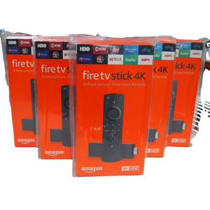 Reproductor de Streaming <span class=keywords><strong>Fire</strong></span> TV Stick <span class=keywords><strong>4K</strong></span> de Alta Calidad con Control Remoto por Voz Alexa, Producto de Electrónica de Consumo - Product Image 1