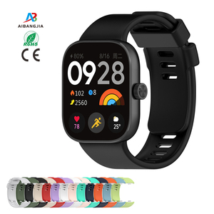 Aksesori jam tangan pintar gelang karet gelang silikon olahraga untuk jam tangan Redmi 5 tali 6 untuk Xiaomi Band 9 Pro - Product Image 1