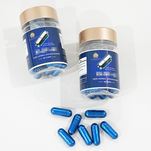 Men’s Vitality Capsules Dietary Fiber Herbal Formula Performance Energy Support Blue Pills for Men - Product Image 1