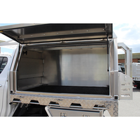 Boîte à outils pour camionnette en aluminium à 2 tiroirs, vente chaude, boîtes à tiroirs coulissants pour remorques de camions