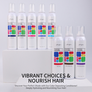 Private Label Long Lasti Semi-Permanent Colorful Sweatproof Plant Color Cream Dye Based Foam <strong>Spray</strong> Tint Hair Foam Dye Mousse - Product Image 5