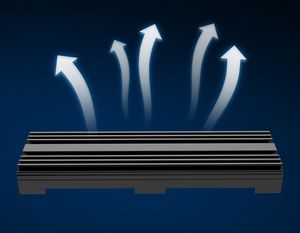 M. 2 Solid State Disk Kühlkörper SATA NVME NGFF M2 Super Aluminium SSD Kühler - Product Image 3