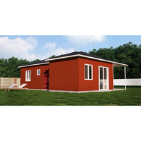 Maison préfabriquée en béton de haute qualité, élégante, à faible coût, avec un petit cadre en acier