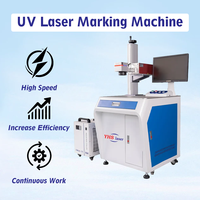 Machine de gravure laser de précision YHS 3w 5w, mise au point automatique, machine de marquage laser UV pour la gravure de logos sur les produits en verre et en cristal