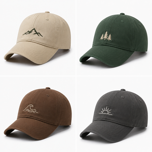 OEM Cotton Camouflage 5 Panel Hat Wide Brim Bucket <b>Cap</b> With Custom Logo for Camping Fishing - Product Image 1