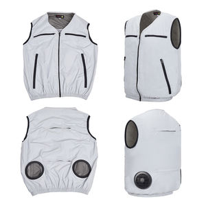 Uniformes de travail pour ventilateur midienne, gilet de climatisation avec jeu de batteries, contre-mouvements thermiques - Product Image 5