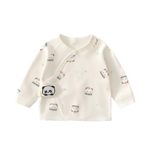 Camiseta de Manga Larga para Bebé, Algodón, Estilo Monje, Primavera Otoño, Unisex, Talla 52, Clase A - Product Image 5
