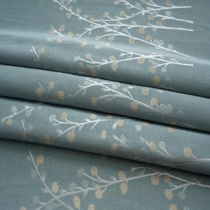 Tissu de rideau <span class=keywords><strong>thermique</strong></span> <span class=keywords><strong>occultant</strong></span> à motif de luxe pour salon - Product Image 2