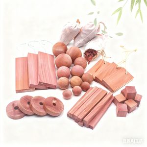 Boule de cèdre <span class=keywords><strong>rouge</strong></span> miracle multifonctionnelle pour armoire à chaussures, tiroir, placard, désodorisant et répulsif anti-insectes, encens naturel en bois - Product Image 3
