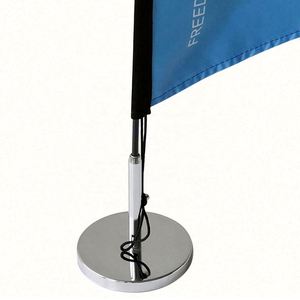 Mini Teardrop Desk <b>Flag</b> Advertising Beach Banner Flying Table Stand for Automotive Insurance Education Agriculture Travel Agency - Product Image 2