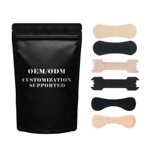 OEM/ODM Mehrfarbig Gemusterte Schwarze Hypoallergene Nasenstreifen für Bessere Atmung Nasenklebeband Schnarchstopper Nasenerweiterung - Product Image 1
