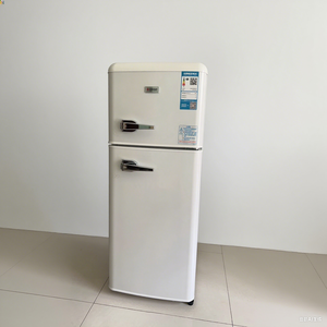 Réfrigérateur à double porte F 88l, réfrigérateur rétro, congélateur vertical, réfrigérateur en bas, congélateur en haut, pour usage domestique, hôtelier, bureautique - Product Image 6