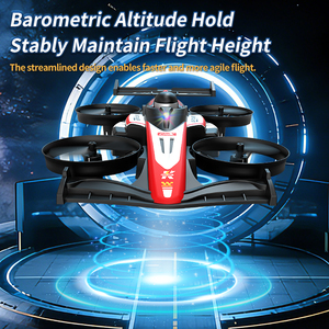 รถแข่ง SJY-K300 MAX RC บังคับวิทยุ 2.4G ใช้ได้ทั้งบนบกและในอากาศ ของเล่นโดรนควอดคอปเตอร์บังคับวิทยุ ดีไซน์ 2-in-1 หมุนได้ 360 องศา °   ของเล่นกลิ้งได้ - Product Image 6