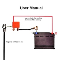 Isolateur de déconnexion de batterie 12V 24V DC économie d'énergie relais de verrouillage magnétique interrupteur à distance sectionneurs catégorie de produits