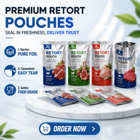 Sachet Doypack en aluminium imprimé sur mesure, haute résistance aux odeurs, pour aliments humides pour chats et chiens, adapté aux hautes températures