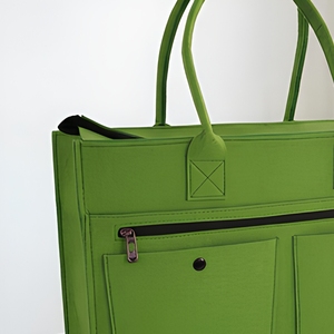 Borsa Tote in Feltro Personalizzata, Impermeabile e Portatile, <span class=keywords><strong>Organizer</strong></span> Pieghevole Classico per <span class=keywords><strong>Viaggi</strong></span> - Product Image 6