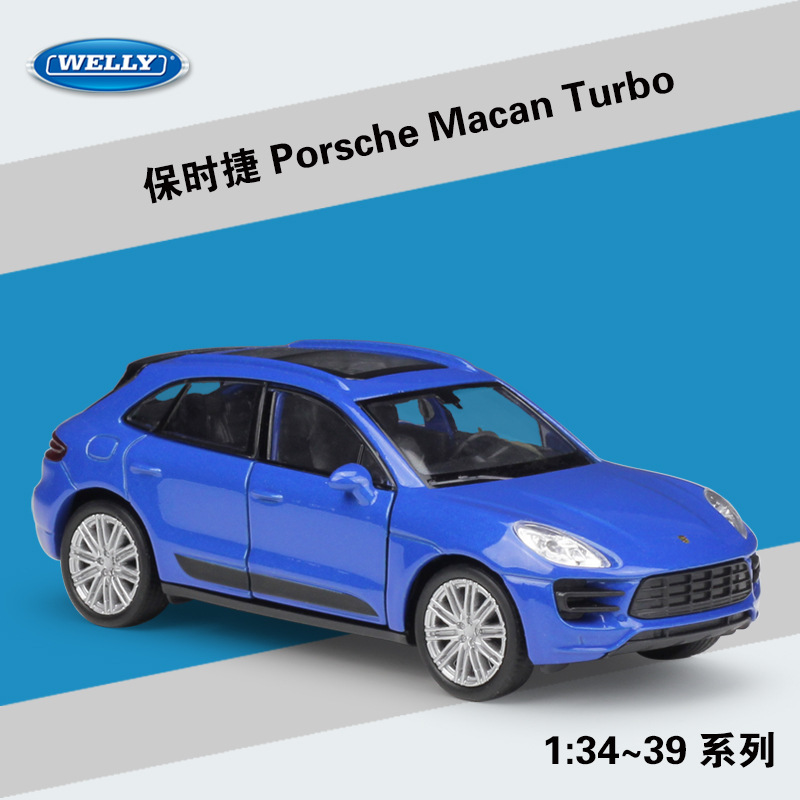 43673 porsche macan bleu