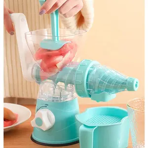 Hot-Selling Handleiding Masticating Fruit Juicer Manual Oranje Juicer Sap Machine